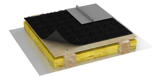 Membrană anticondens cu covor de ventilație Evotek Metal 450, rolă 1,5 m / 25 m - imagine 2